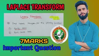 Laplace Transform Important question solved in 3 minutes 🔥🔥 [upl. by Ahsemot]