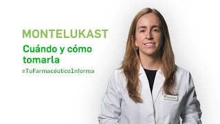 Montelukast cuándo y cómo tomarlo Tu Farmacéutico Informa [upl. by Heyman232]