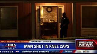 Atlanta man shot in kneecaps [upl. by Anyek846]