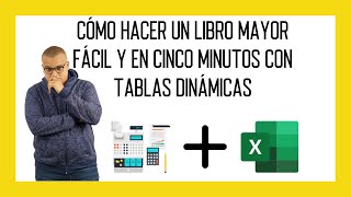 Como hacer un libro mayor con tablas dinámicas [upl. by Fein]