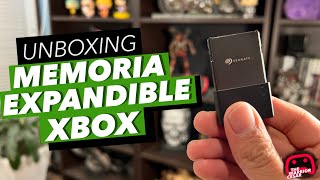 Unboxing Tarjeta de Expansión Xbox Series XS Seagate en Español MX [upl. by Arlie]