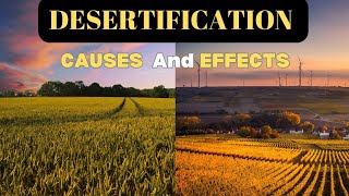 What is Desertification  Desertification Causes and Effects  Desertification [upl. by Danica]