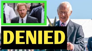 FURIOUS King Charles REJECTS Harry’s Offer To Be Part Time Royal amp Plans To DISOWN Duke [upl. by Ahsilav607]