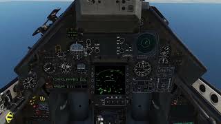 DCS M2000C Radar Revisited and locking AA targets [upl. by Yordan395]