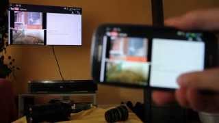 Samsung UE46F8000  Galaxy S3  Screen Mirroring Allshare Cast [upl. by Wehrle]