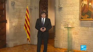 Catalonia referendum quotA unilateral independence declaration would put Spain in uncharted territoryquot [upl. by Zadack]