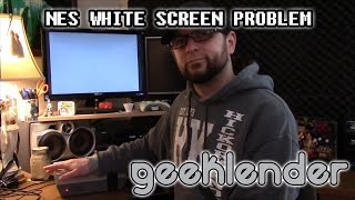 NES White Screen Problem  Brad Tratzinski [upl. by Antipus]