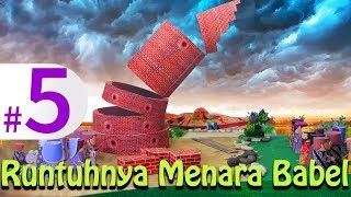 Runtuhnya Menara Babel  Cerita Alkitab  dari Holycraft [upl. by Johnathon]