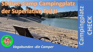 SüdseeCamp Campingplatz der Superlative nahe Lüneburg  Unser Campingplatz Check Teil II [upl. by Chaudoin]