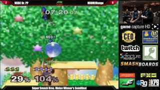 Apex 2014  MIOM Mango vs VGBC Dr PeePee  Winners Semis  SSBM [upl. by Ymrots]