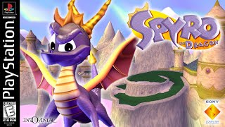 Spyro the Dragon  Part 15 High Caves [upl. by Ecnesse]