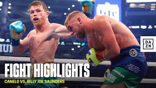 HIGHLIGHTS  Canelo Alvarez vs Billy Joe Saunders [upl. by Bettine]