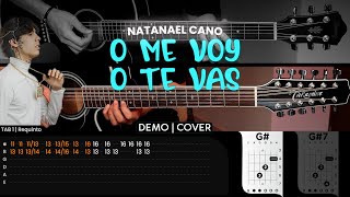 O Me Voy O Te Vas  Natanael Cano en Guitarra DEMO Con REQUINTOS  The Yerena [upl. by Ulund]