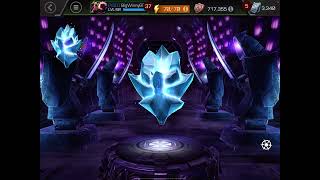 Opening a free 7 star crystal from login calendar  MCOC [upl. by Gayla]