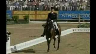 Carl Hester amp EscapadoAthens Olympics 2004 [upl. by Yorled]