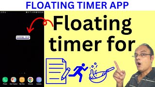 Floating timer app  countdown timer for exam [upl. by Dnumsed]