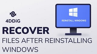 3 Proven Ways How to Recover Files after Reinstalling Windows 111087 2022 reinstallwindows [upl. by Aggri]