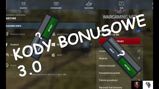 Kody Bonusowe 30  World of Tanks Blitz [upl. by Fayina453]