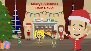 Merry Christmas Darn David  Naughty or Nice  Darn David [upl. by Oirottiv]