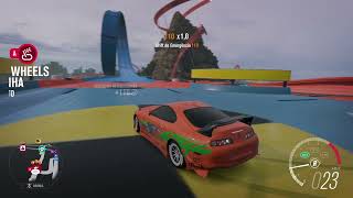 carro do velozes e furiosos na pista do hot wheels forza horizon 3 [upl. by Ativet528]