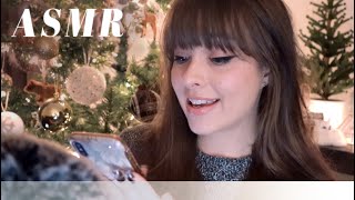 ASMR 🤍 Channelversary QampA 🤍 Cozy whispers with soft crackling fireplace layered sounds [upl. by Akyssej]