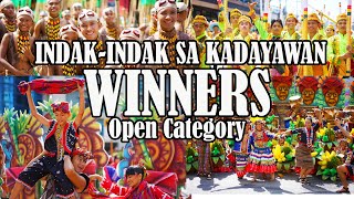 Winners of IndakIndak sa Kadayawan 2024 Open Category [upl. by Meaghan165]