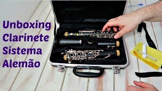 Clarinete sistema alemão Oehler  Unboxing  Vídeo extra [upl. by Nomad]