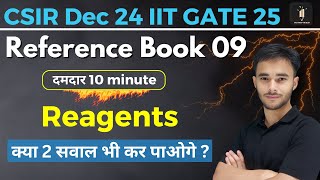 Reagents  CSIR Dec24 GATE25 Refrence Book 09 दमदार 10 Minute [upl. by Kurtis]