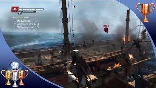 Assassins Creed 4 Black Flag  Roped In  Trophy  Achievement Guide Swing Rope Air Assassination [upl. by Dasi]