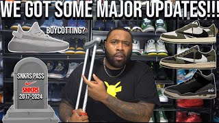 MAJOR UPDATES SNKRS PASS DEAD SNEAKERHEADS BOYCOTTING ADIDAS JORDAN A MA MANIERE VS TRAVIS SCOTT [upl. by Coleman771]