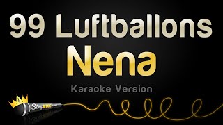 Nena  99 Luftballons Karaoke Version [upl. by Alejoa587]