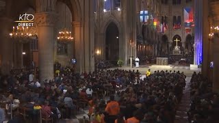 Messe de rentrée 2018 des étudiants dÎledeFrance [upl. by Yroger466]