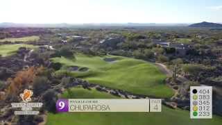 Flyover Troon North – Pinnacle Course 9 [upl. by Albertina]