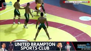 Pakistan VS Canada West  Canada Kabaddi Cup 2024 [upl. by Kalle]