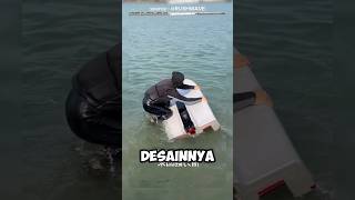 SPEED BOAT MINI ANTI TENGGELAM 😲⁉️ speedboats miniboat [upl. by Ericka]