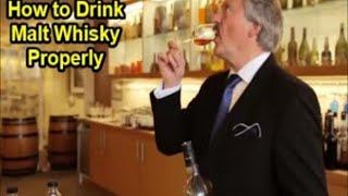 How to Nose and Taste Whisky amp Drink Properly Richard Paterson Dalmore [upl. by Stubstad]