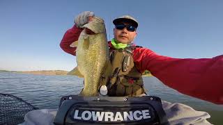 Kayak Fishing Frank G Bonelli Park Puddingstone Reservoir [upl. by Goldwin]