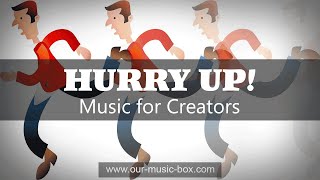 Music for Videos quotHurry Upquot  Fast Comical Orchestral piece  Royalty Free Background Music [upl. by Ekralc]