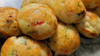 Instant Rava Appe With Vegetables Recipe In Marathi  रवा आप्पे  Sooji Appam  Annaporna Recipes [upl. by Lamson7]