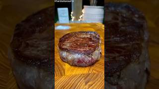 🍸😳 GIN Aged Steak 🥩  ➡️ IN😍 or OUT🤮⁉️ khantiodiarosei asmrfood shorts [upl. by Liebman]