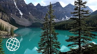 Lake Louise amp Moraine Lake Banff NP Canada Amazing Places 4K [upl. by Aimal]