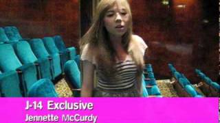 J14 Exclusive Jennette McCurdys Justin Bieber Impression [upl. by Rebma]