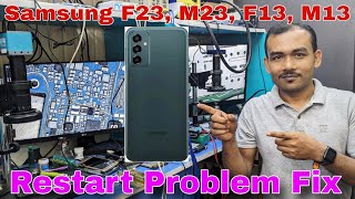 Samsung F23 M23 F13 M13 Automatic Restart Problem Solution  Samsung F23 Hanging Problem Solution [upl. by Llenil]