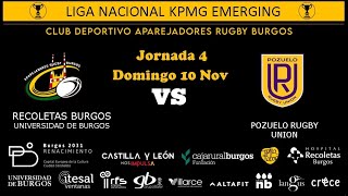 RECOLETAS BURGOS CAJARURAL VS POZUELO RUGBY M23 [upl. by Dacy]