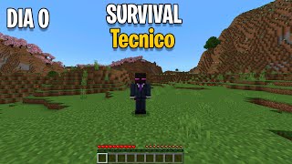 Survival Bedrock Tecnico Dia 1 [upl. by Ridgley]