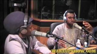 Wake Up Show KANYE WEST Part 1 of 6 [upl. by Eizzo367]