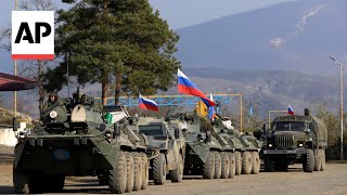 Russia begins withdrawing peacekeeping forces from Karabakh [upl. by Adidnere]