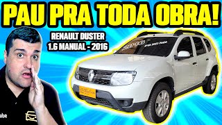 RENAULT DUSTER 16 MANUAL  INDESTRUTÍVEL BOM e BARATO PREÇO DEFEITOS e CONSUMO Avaliação [upl. by Zerline]