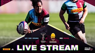 Live Rugby  Harlequins Women v Worcester Warriors Women [upl. by Sergias429]