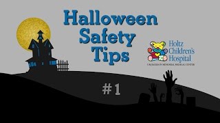 Halloween Safety Tip with Chance Walking on the Sidewalk  Holtz Childrens Hospital [upl. by Neilson]